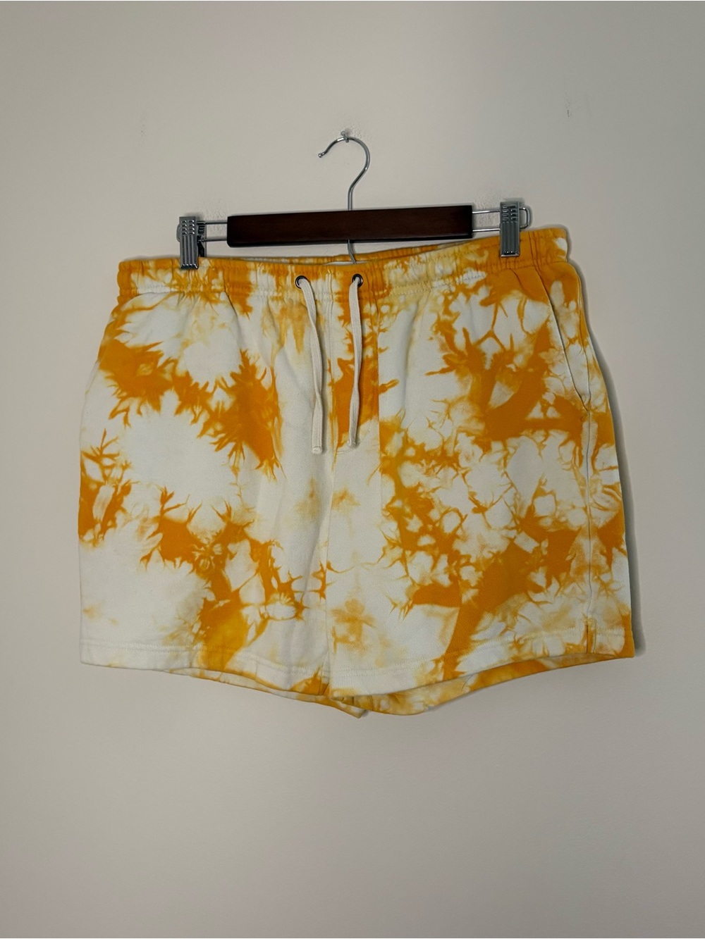 Pacsun Adult Medium Sweat Shorts Tie Dye Beach Orange Casual Vacation Chill
